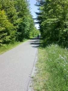 bicycling the Ashuwillticook trail