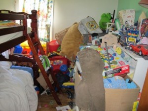 "Bedroom Full Of Junk" by Bill Longshaw