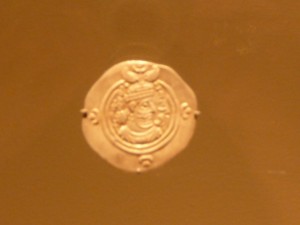 Sasanian coin