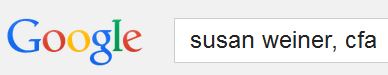 Google search on Susan Weiner